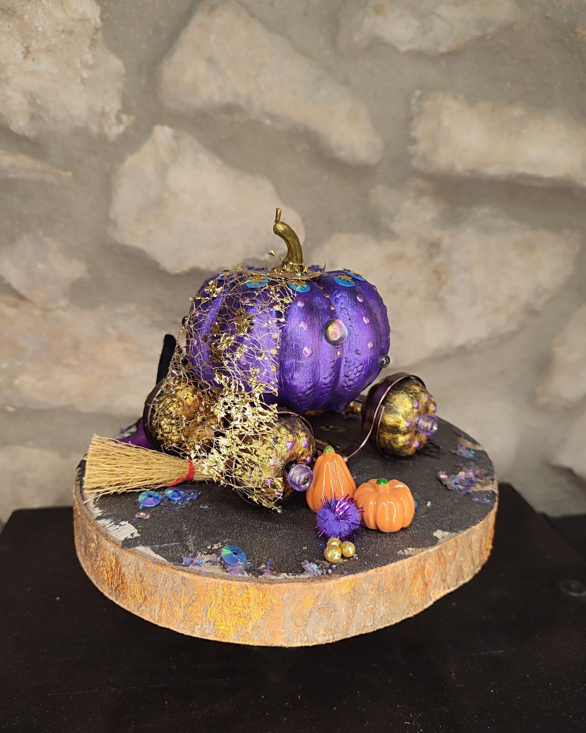 Carroza calabaza de bruja - 2