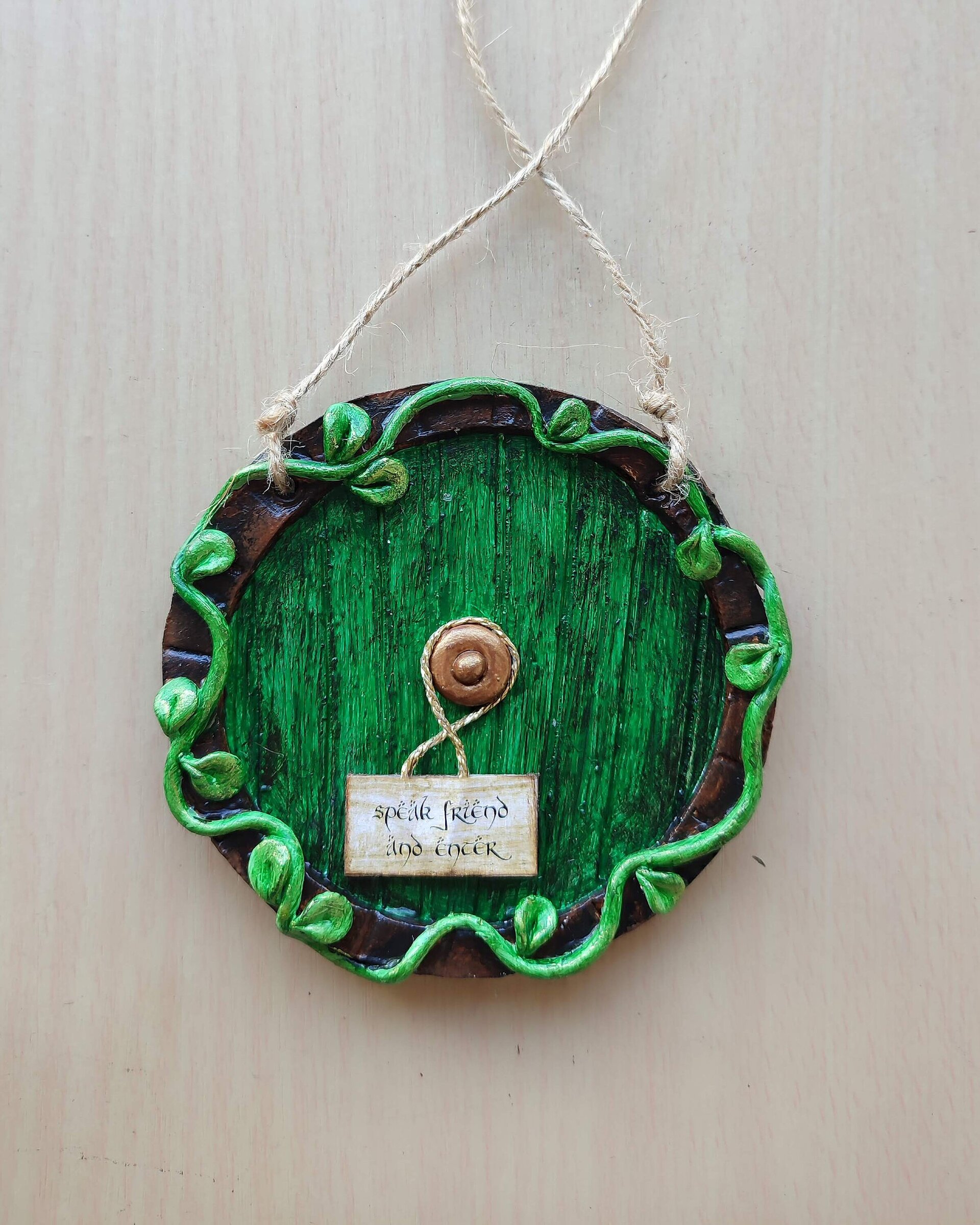 Puerta hobbit para colgar - 2
