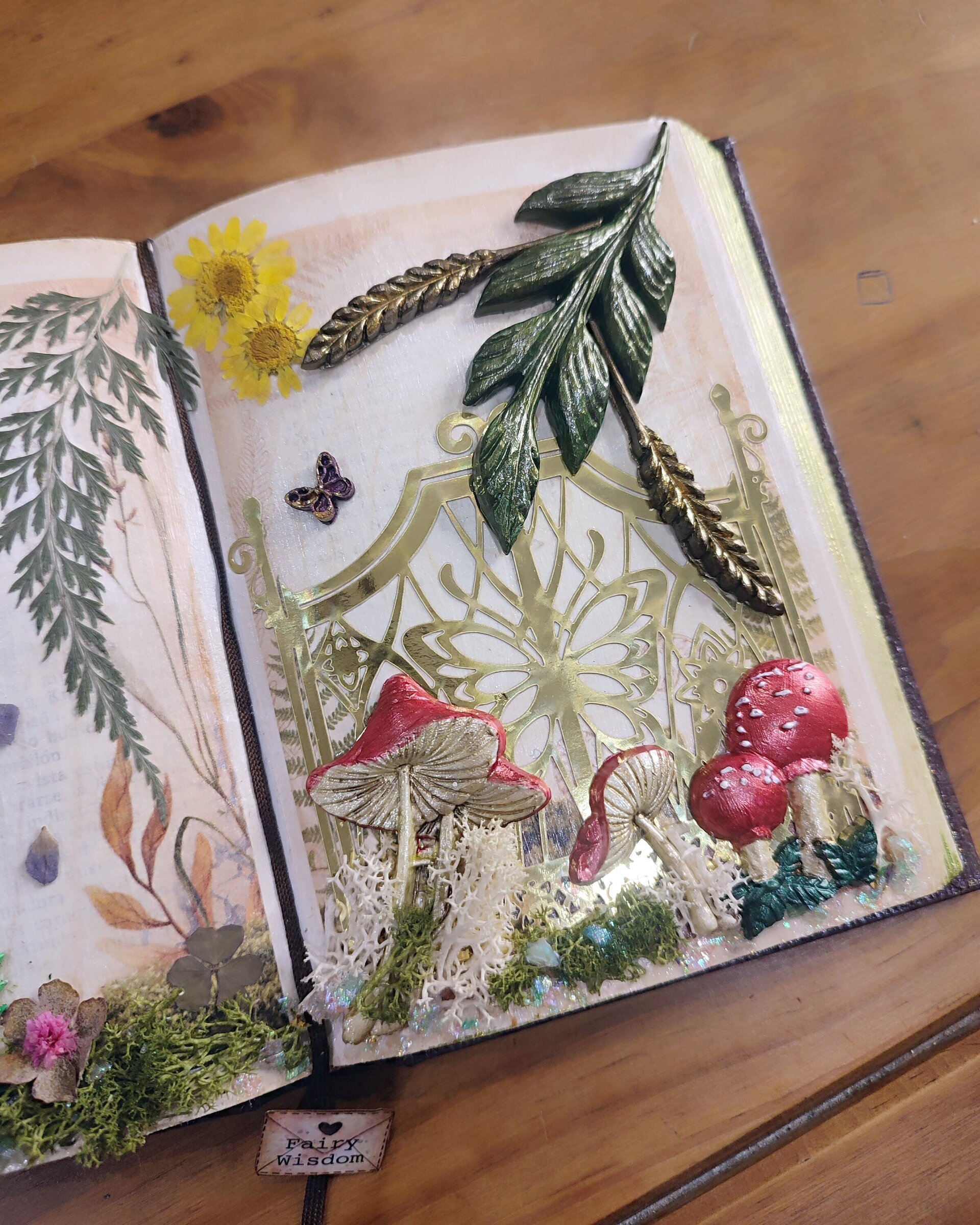 Libro decorativo La sabiduría de las hadas - 3