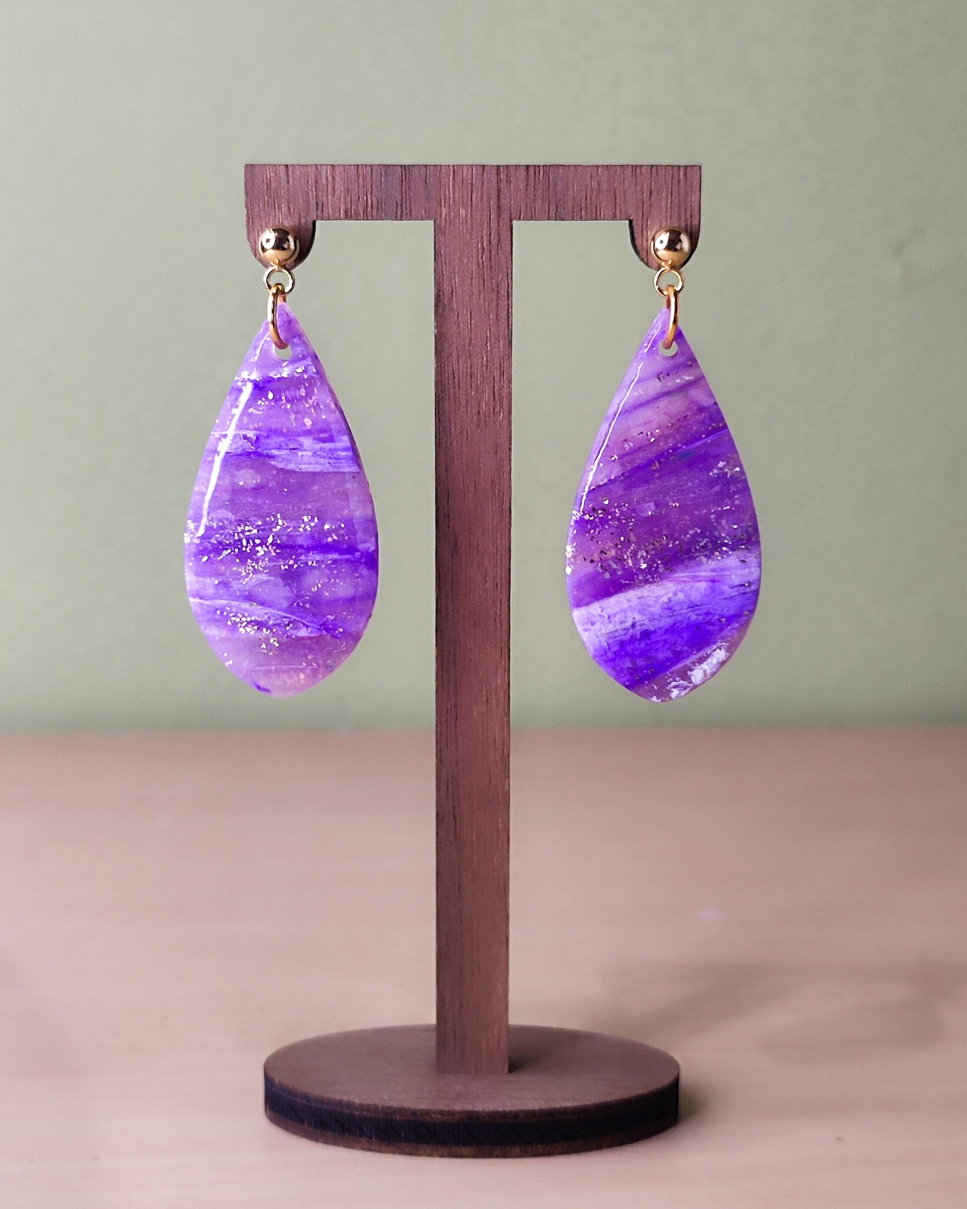 Pendientes Pulso Malva - 2