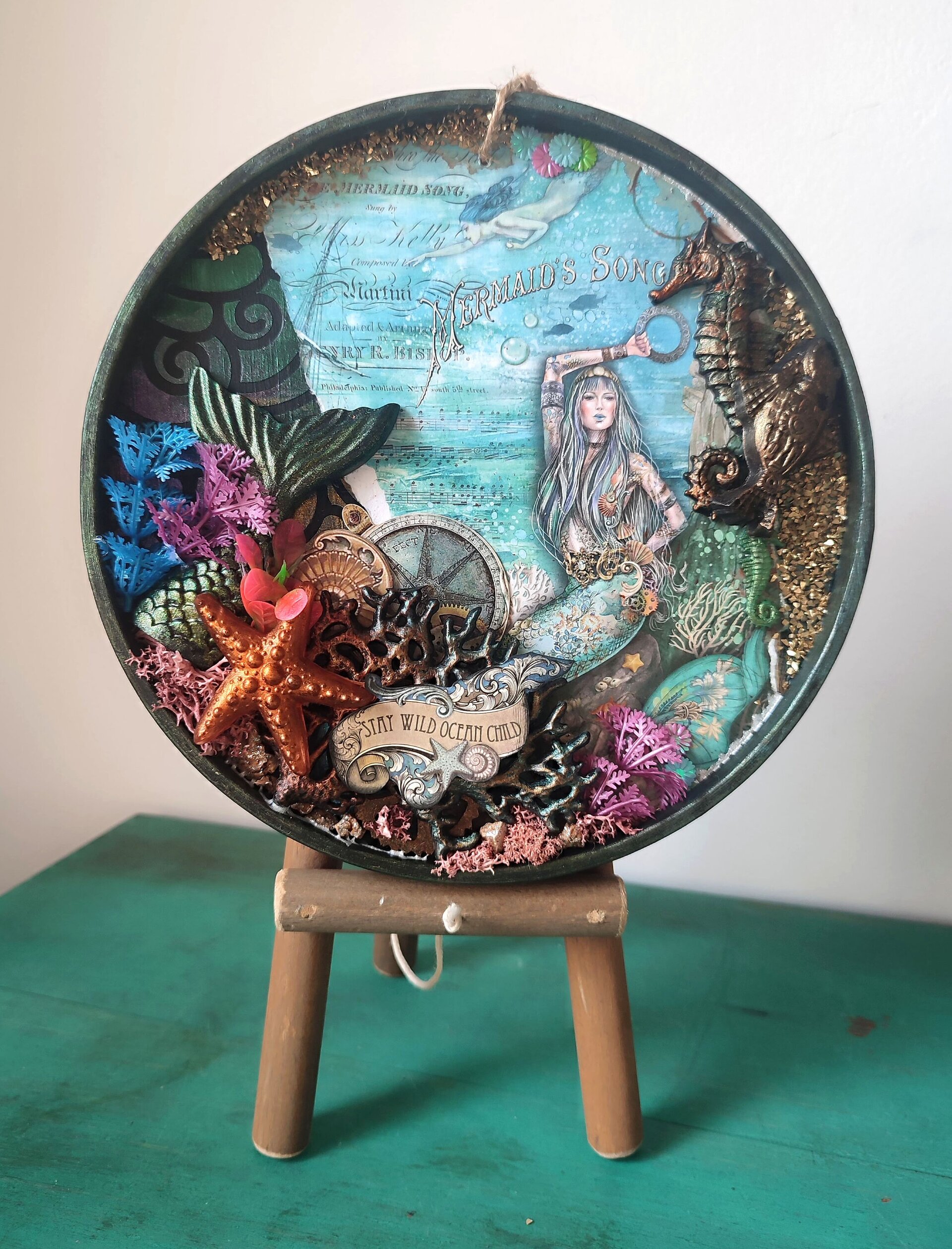 Círculo decorativo El canto de la sirena - 2