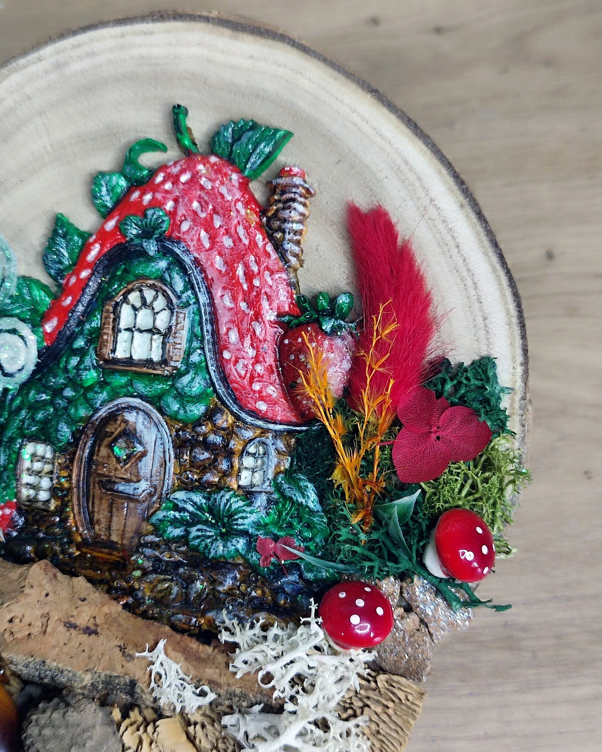 Miniatura de casita fresa - 4