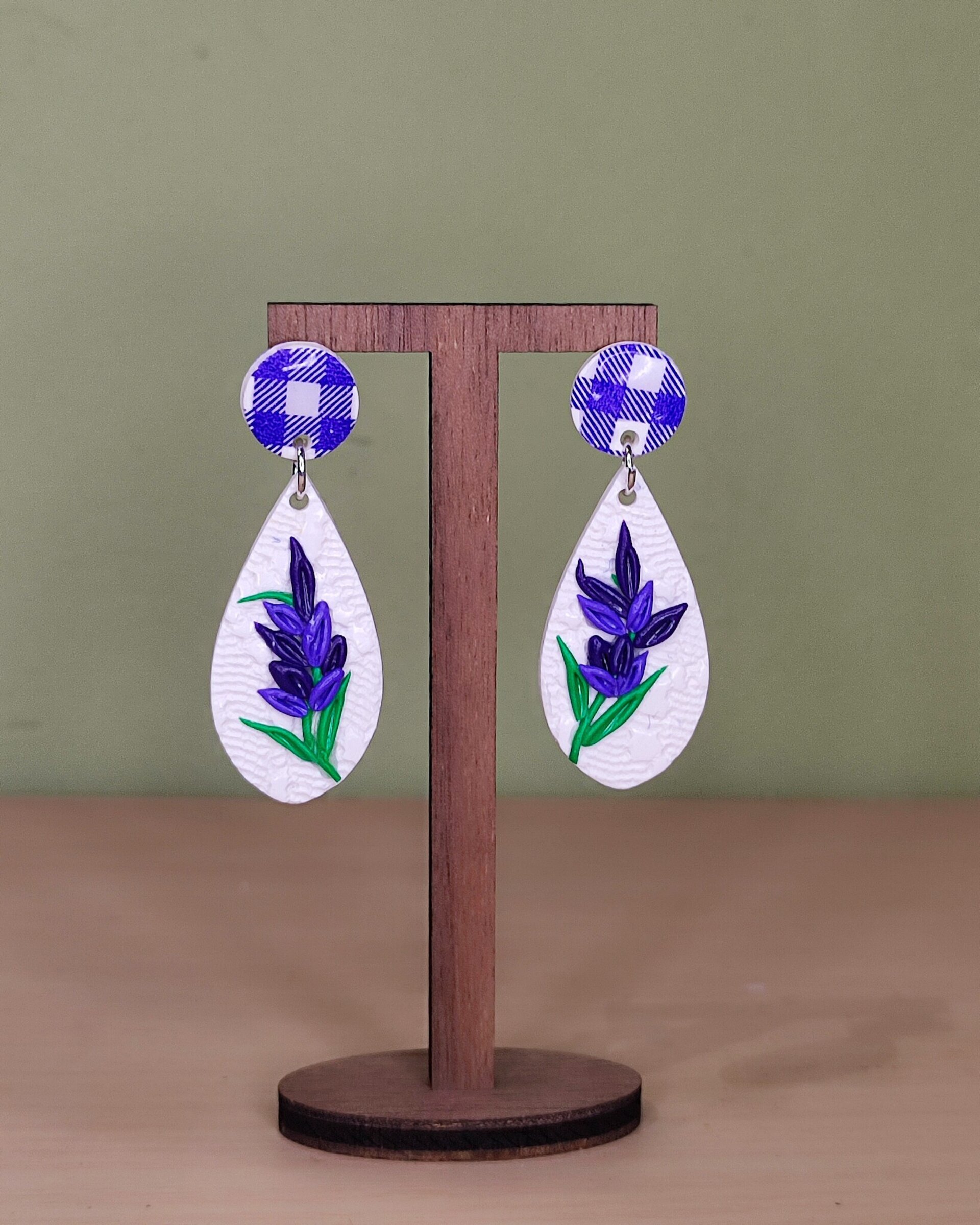 Pendientes Calma Lavanda - 2