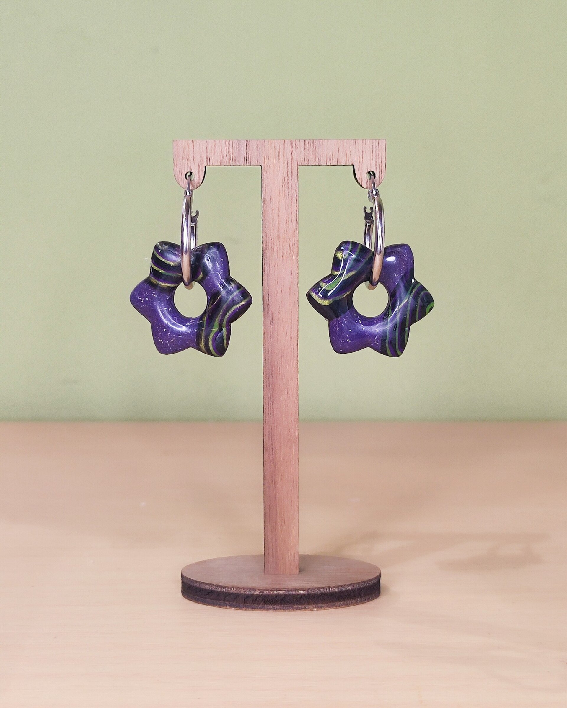 Pendientes Galaxia Floral - 1