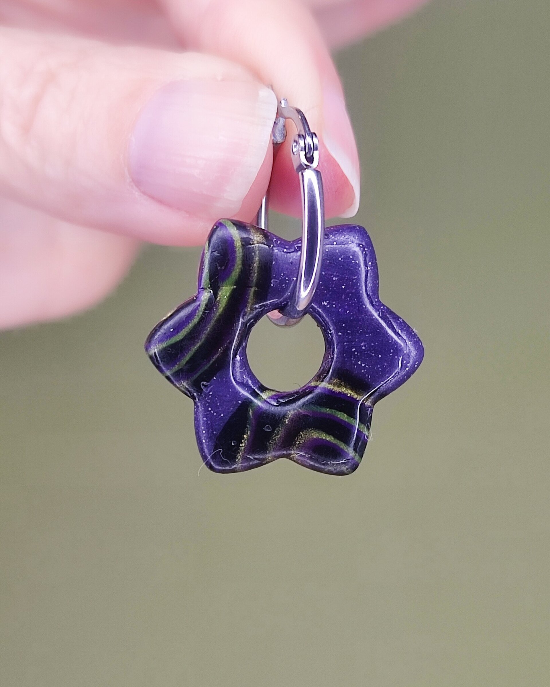 Pendientes Galaxia Floral - 2
