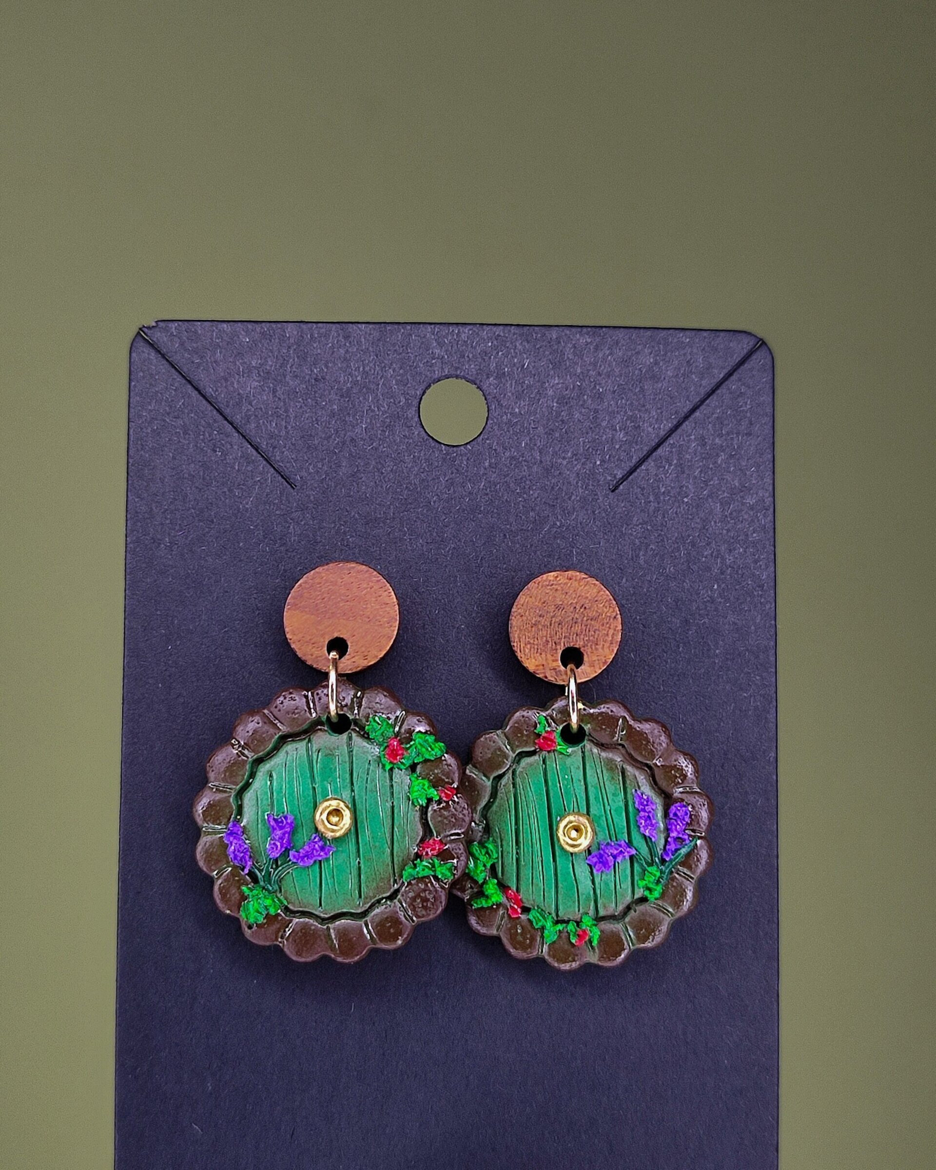 Pendientes Lavanda Hobbiton - 1