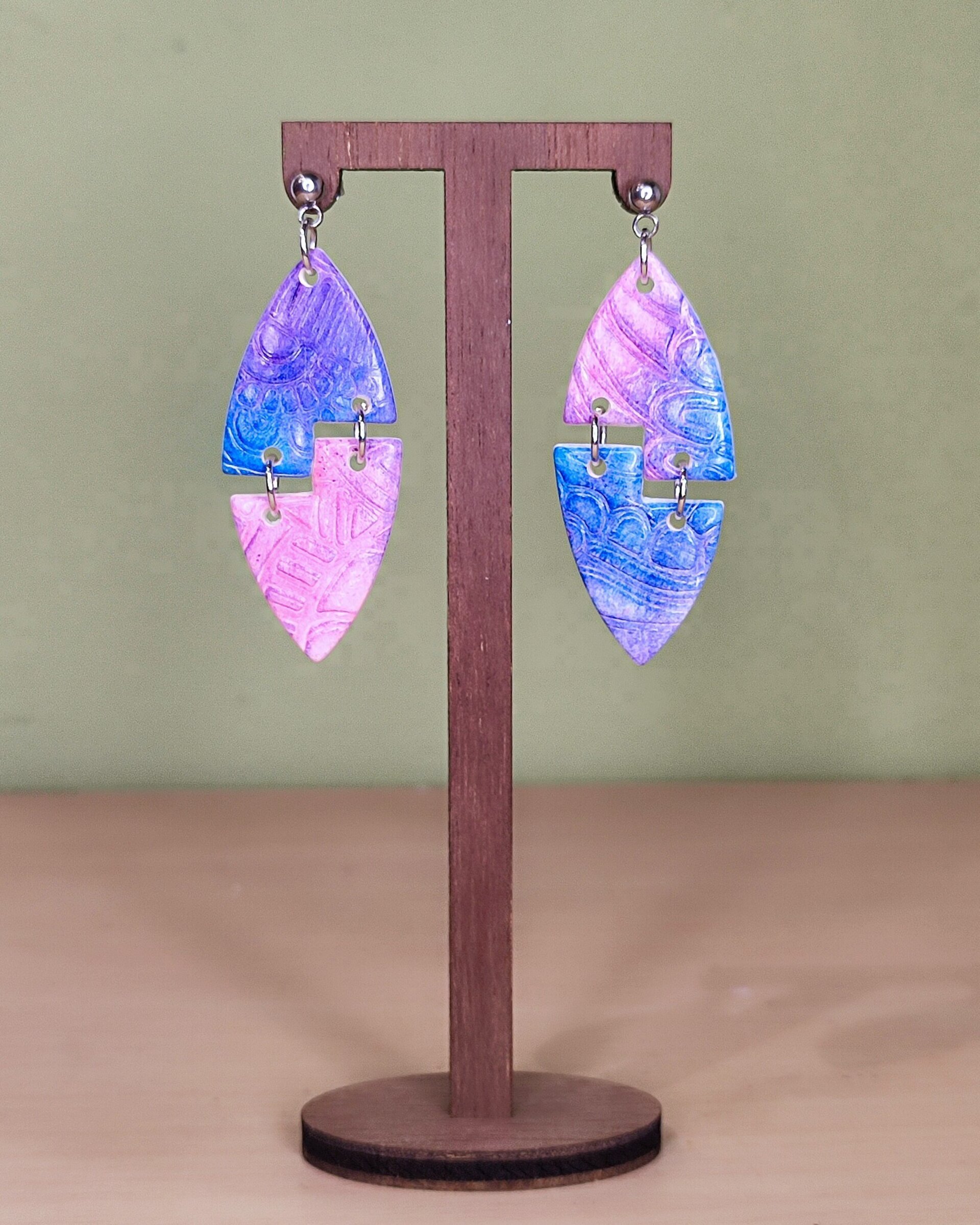 Pendientes Zig Boreal - 2