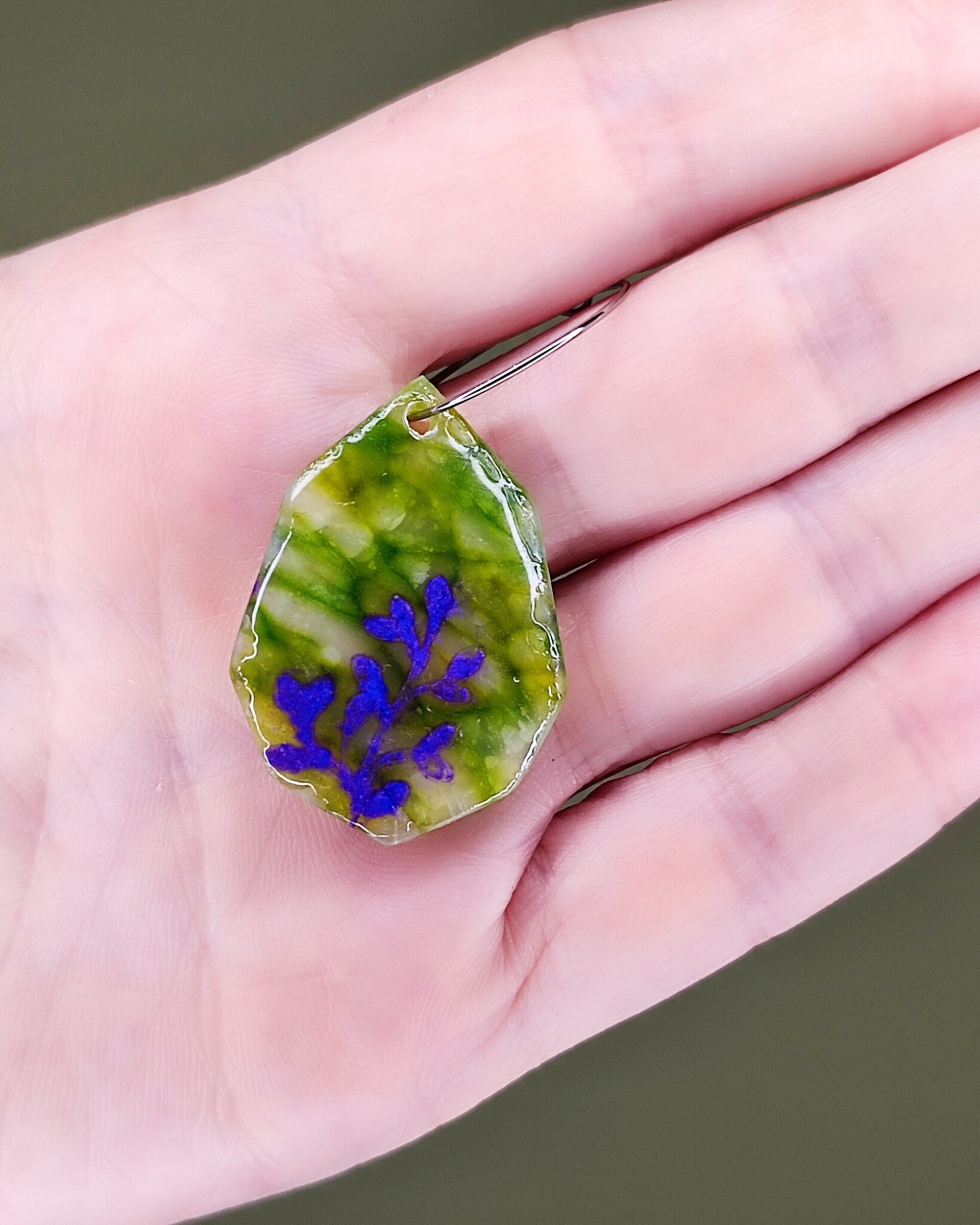 Pendientes Brote Lavanda - 1