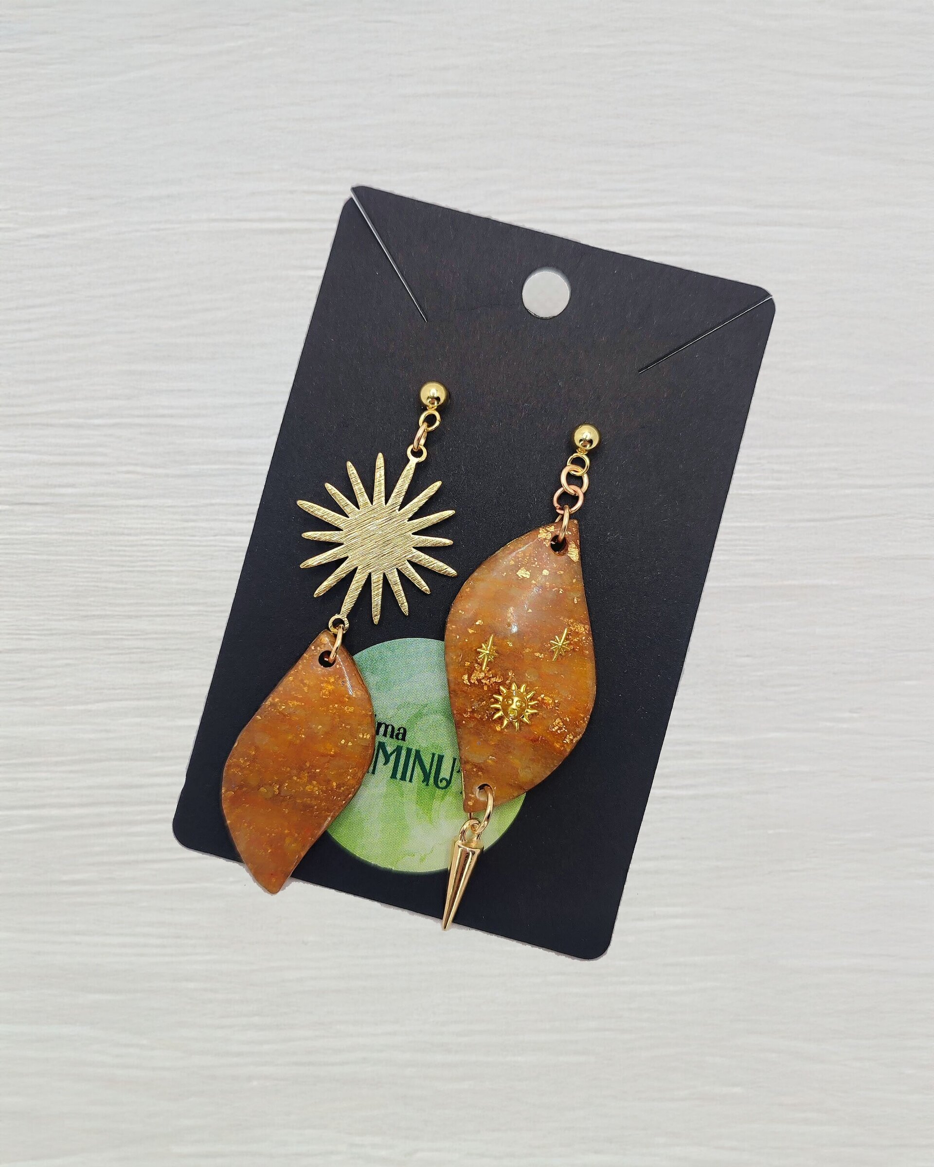 Pendientes piedra de sol - 2