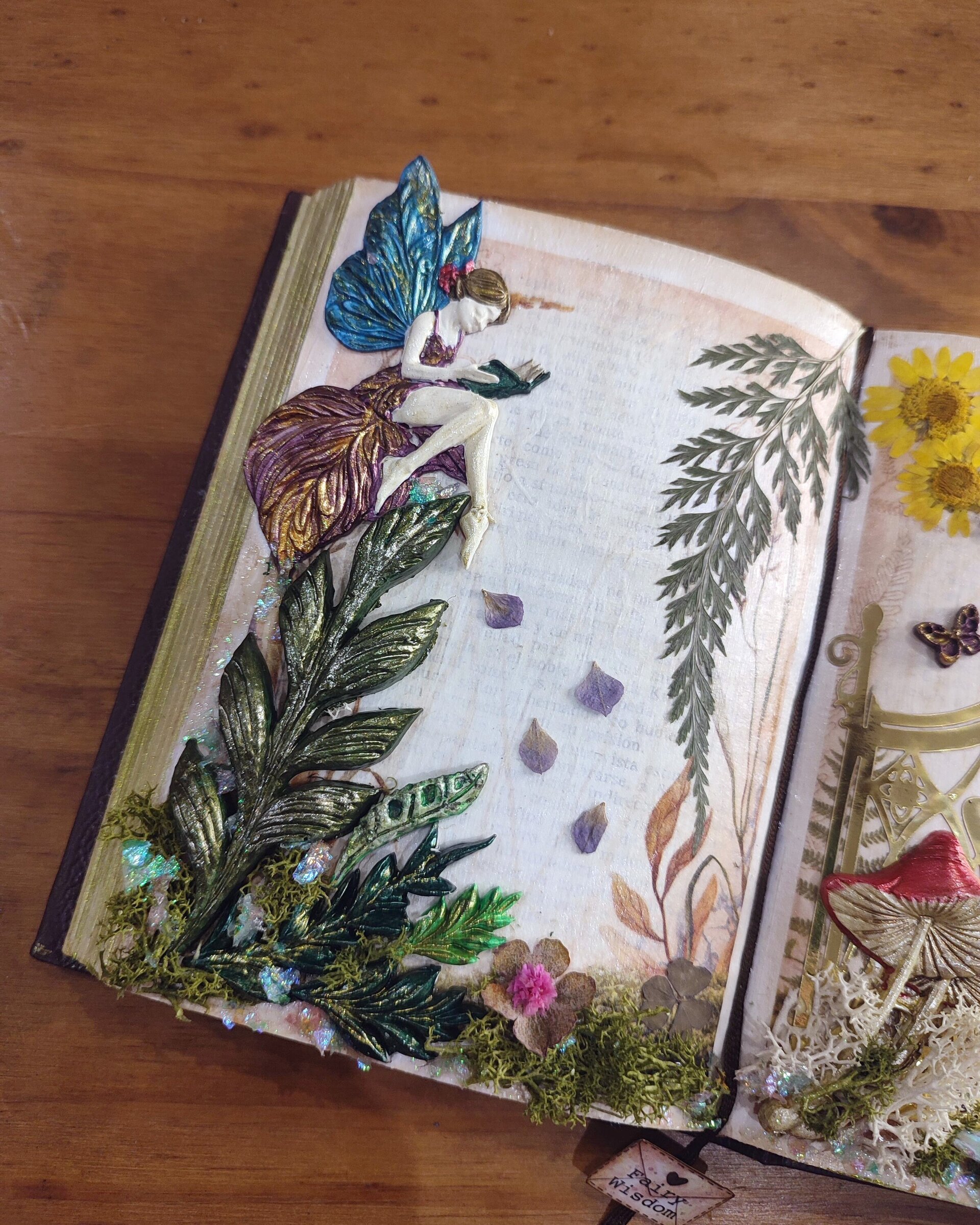 Libro decorativo La sabiduría de las hadas - 4