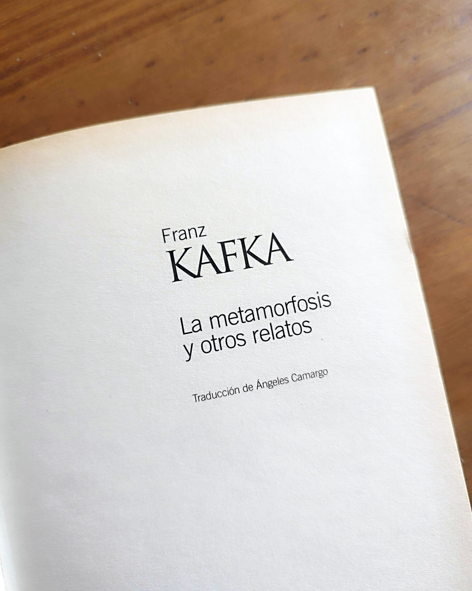 Libro La metamorfosis de Kafka - 4