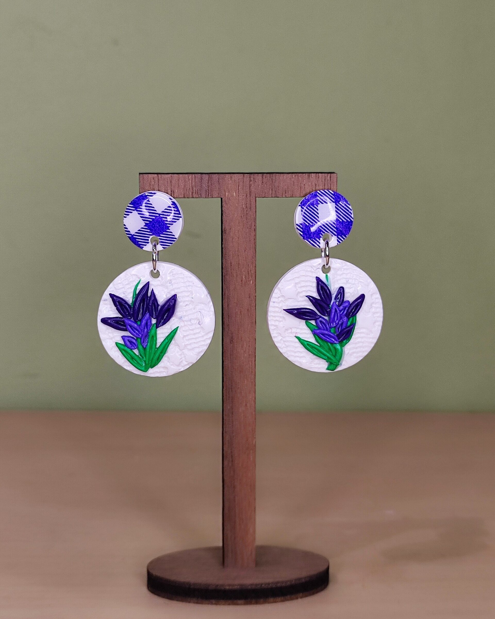 Pendientes Órbita Lavanda - 2