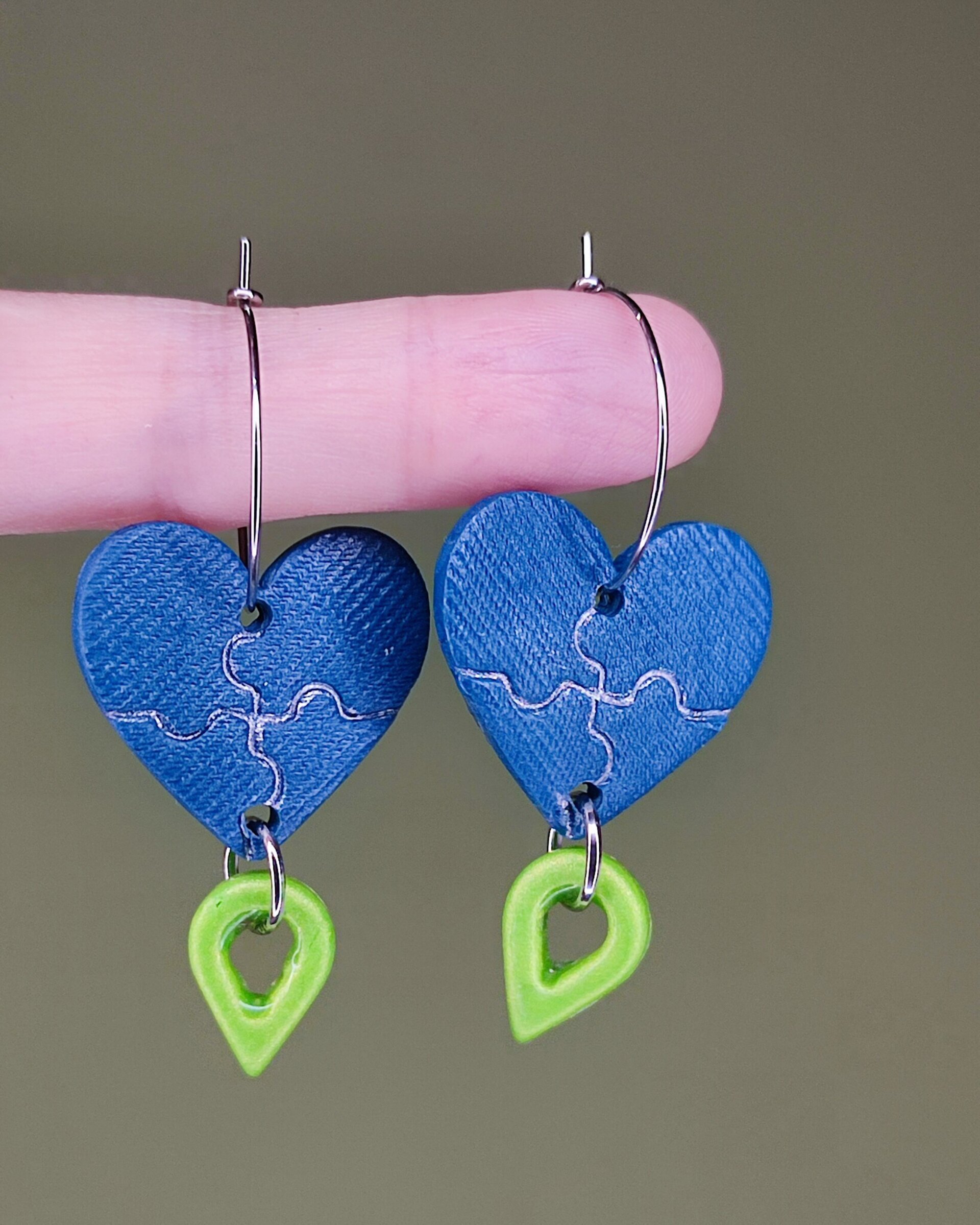 Pendientes Pulso Denim - 1