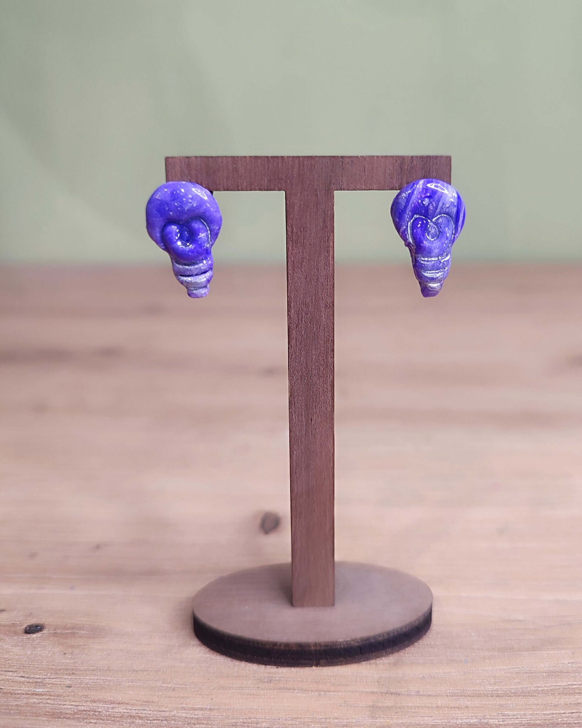 Pendientes Visión Púrpura - 2