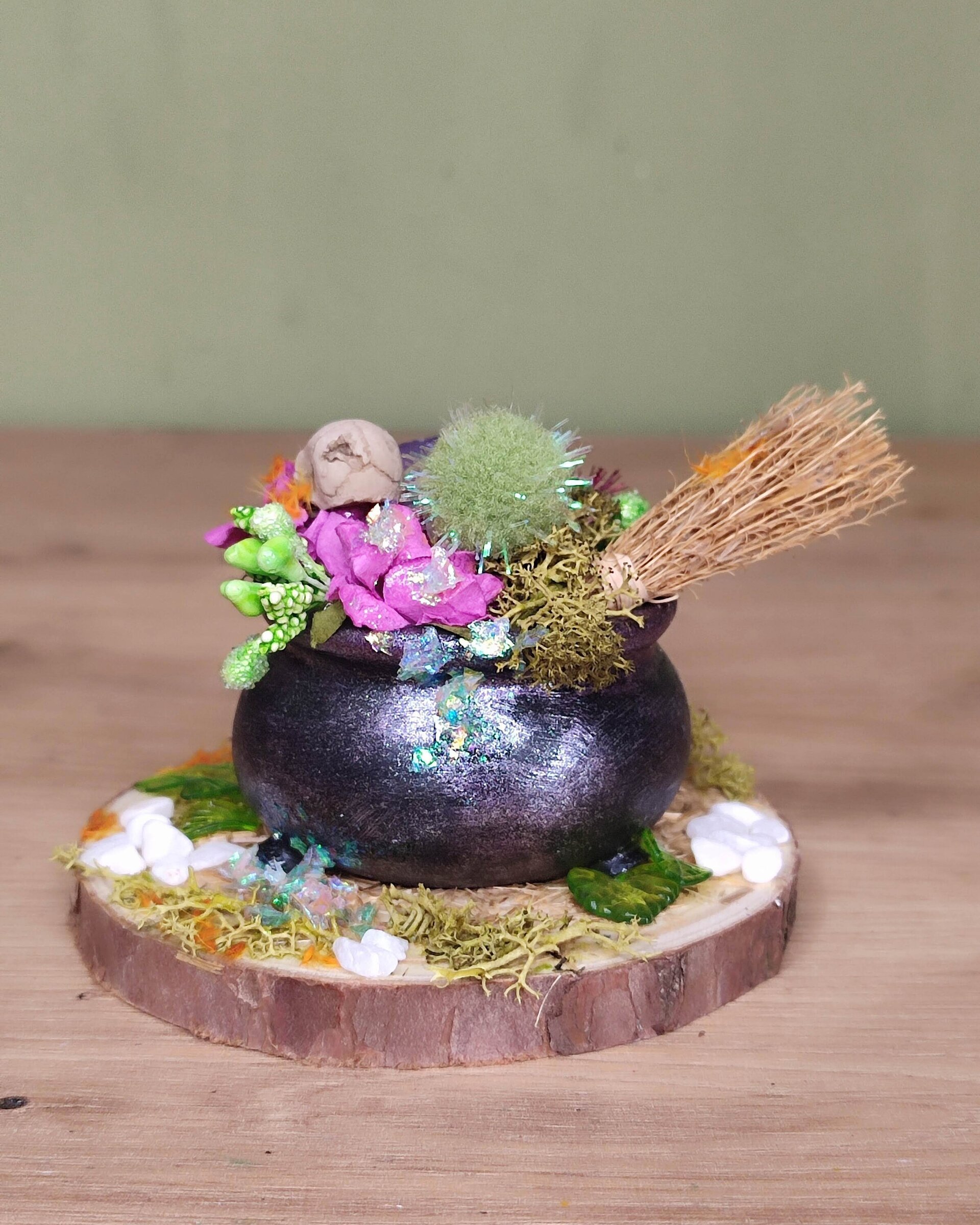 Calderito zapatos de bruja - 2