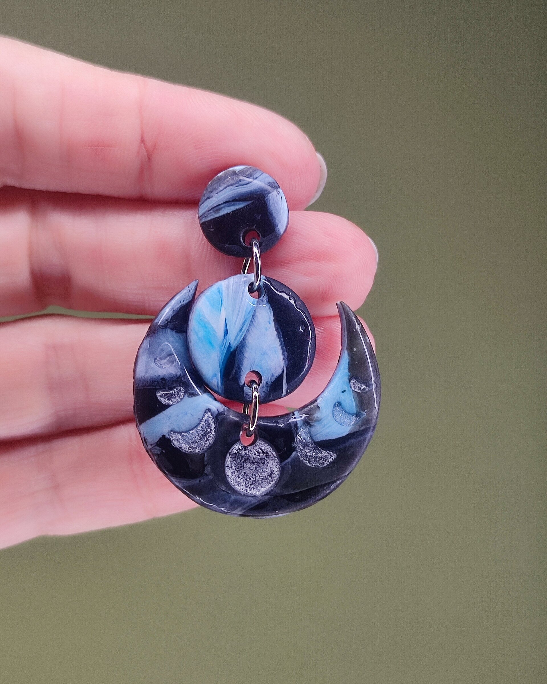 Pendientes fases lunares - 1