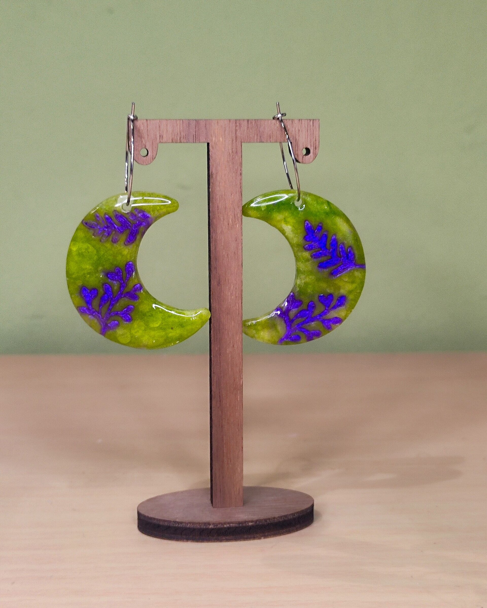 Pendientes Lavanda Creciente - 2