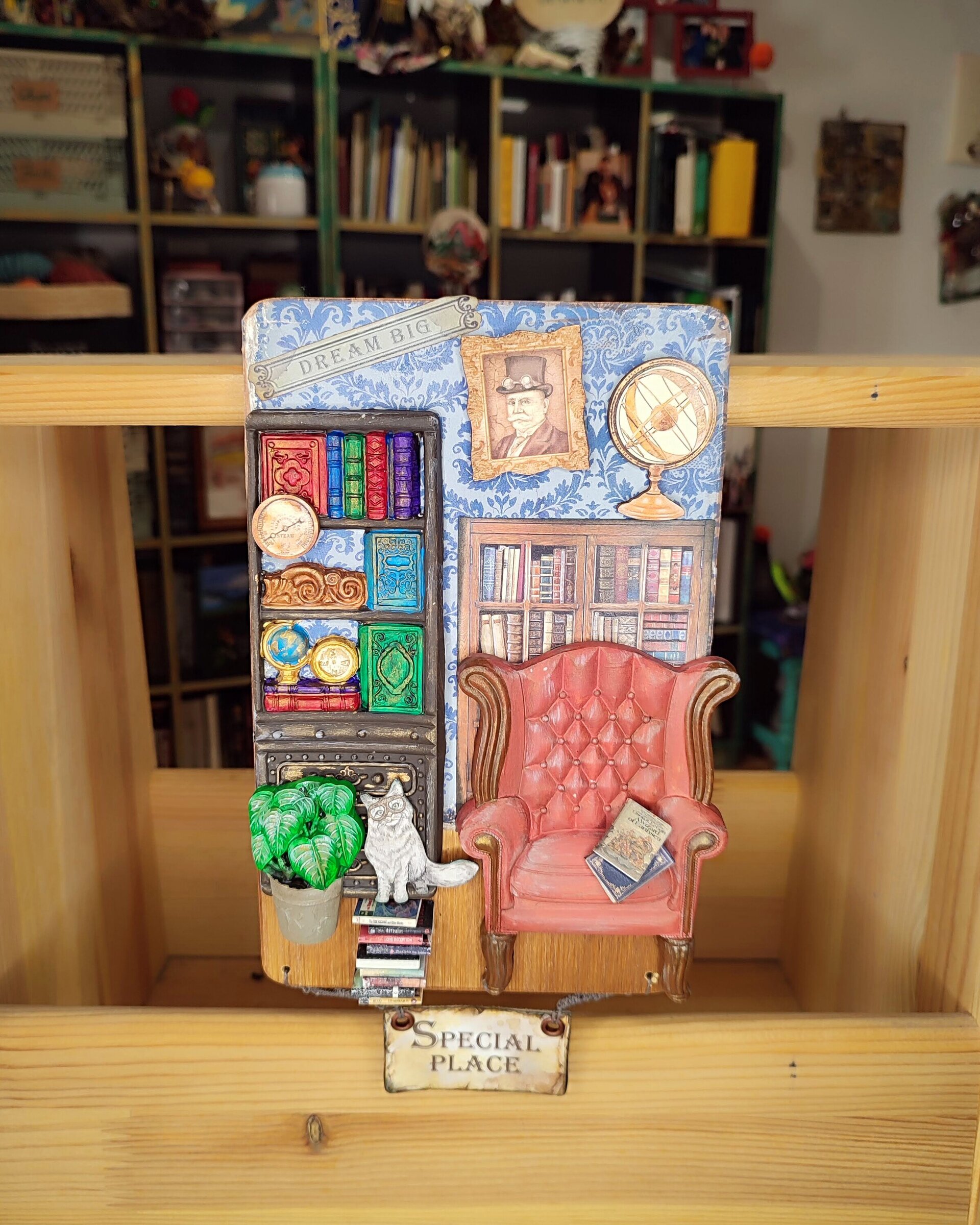 Rincón de lectura en miniatura - 3