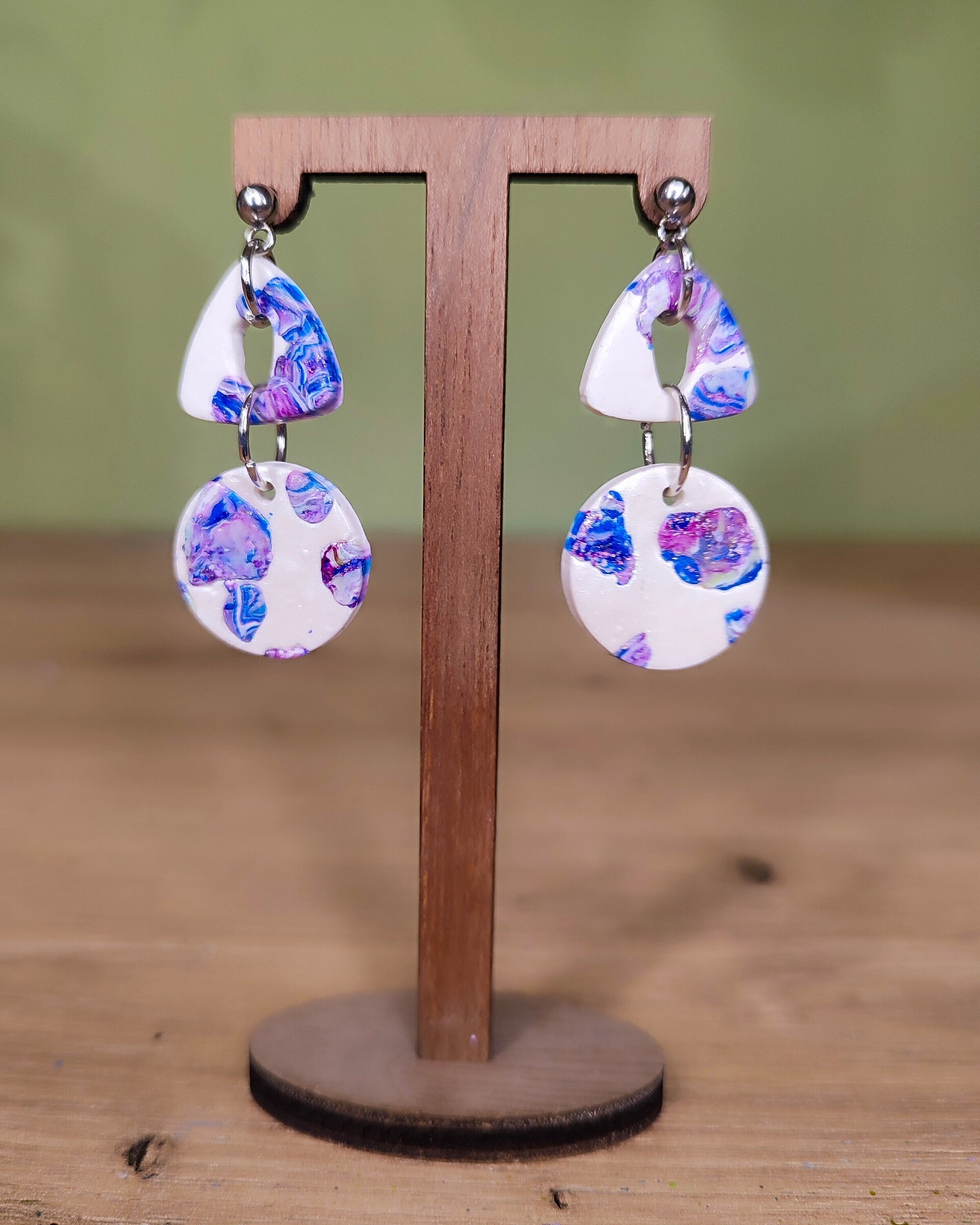 Pendientes manchitas - 2